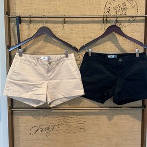 2 pair Old Navy size 2 shorts